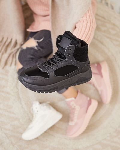 Royalfashion Изолирани дамски маратонки с кожа Retodaf