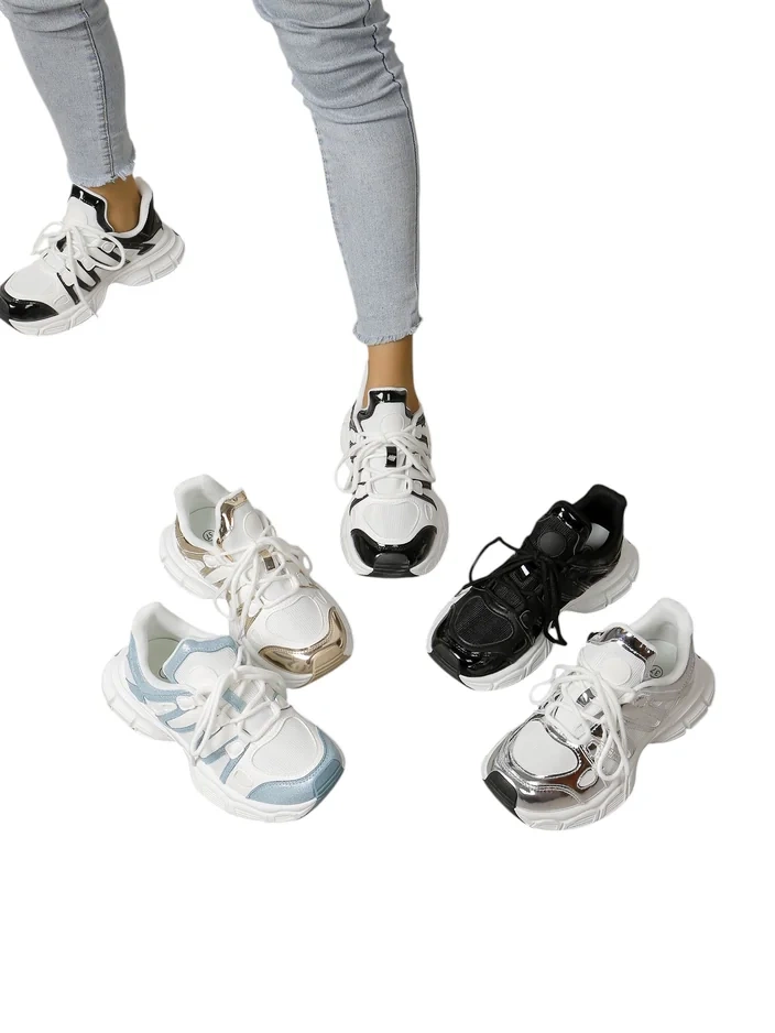 Спортни маратонки Royalfashion за жени на по-дебела подметка Loness