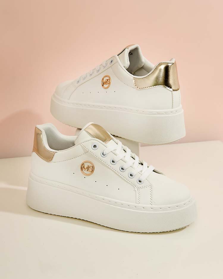 Royalfashion Дамски спортни маратонки на платформа Calomie