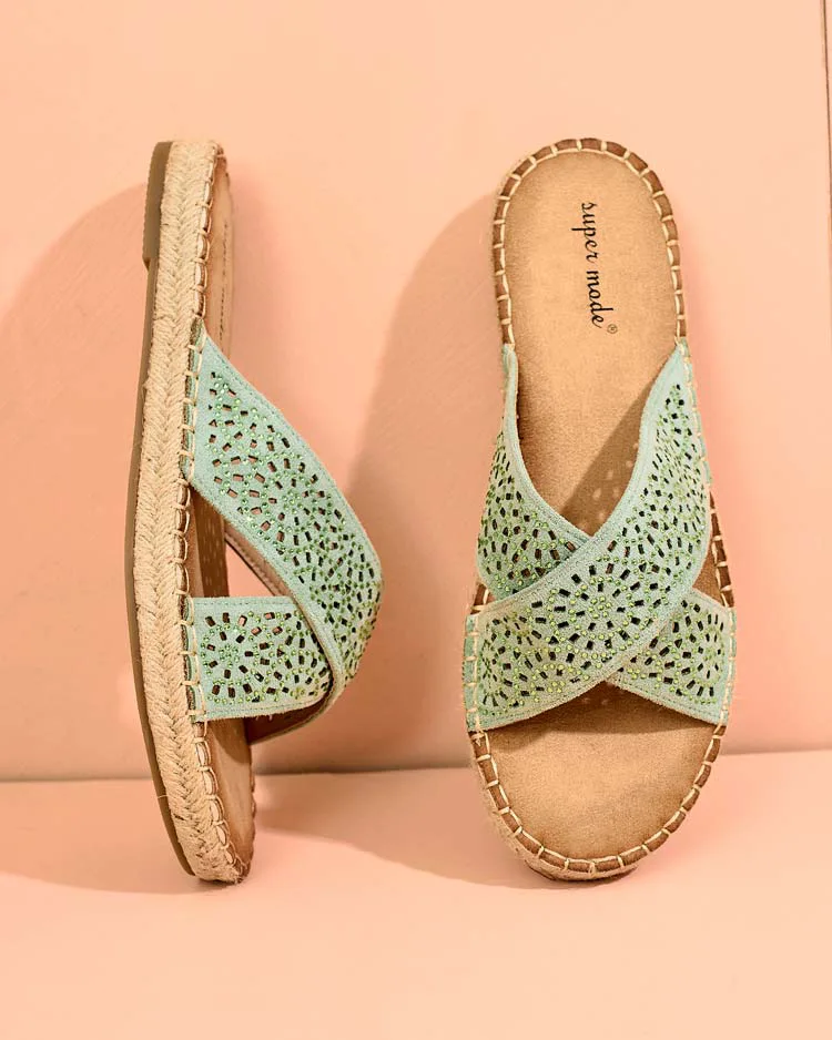 Royalfashion Дамски джапанки Tivona с плоска подметка