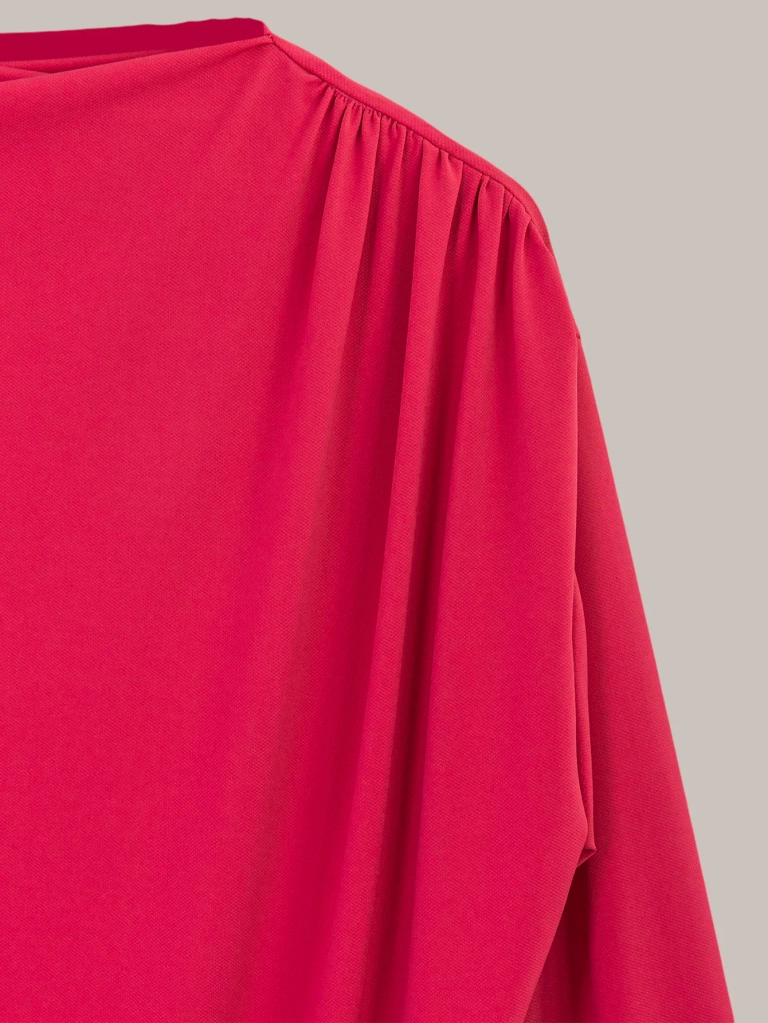 Дамска платнена рокля от Royalfashion