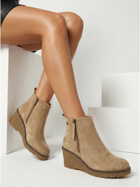 Дамски боти на платформа Zarrico