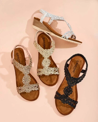 Royalfashion Дамски сандали с фина горна част Millis