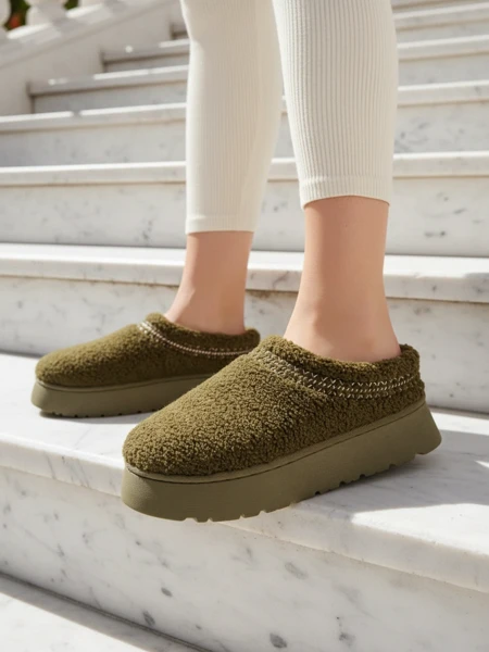 Роялфешън Къси ботуши сняг женски езел