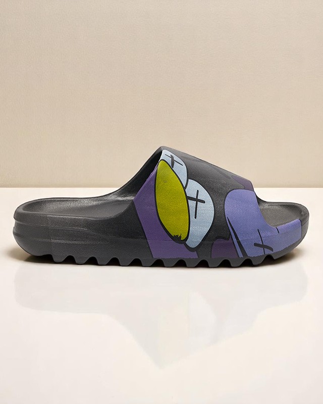 Дамски сандали Aurora, черни, гумени, стилни за лятото