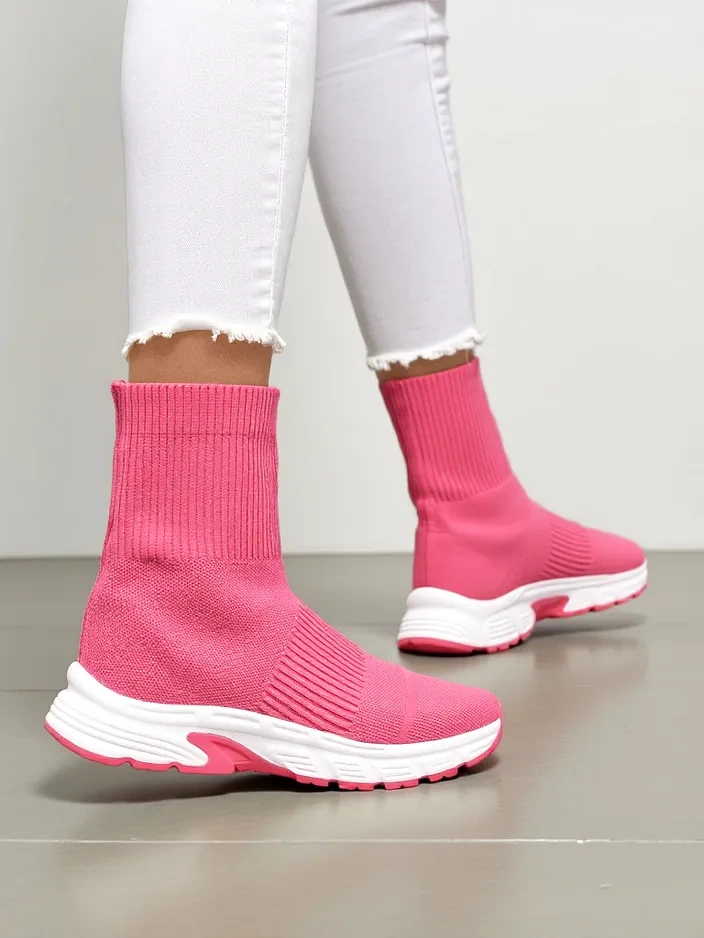 Royalfashion дамски високи спортни маратонки Leriot