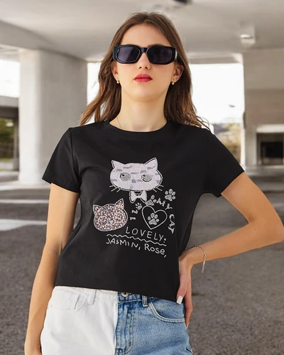 Royalfashion Жена памучна блуза