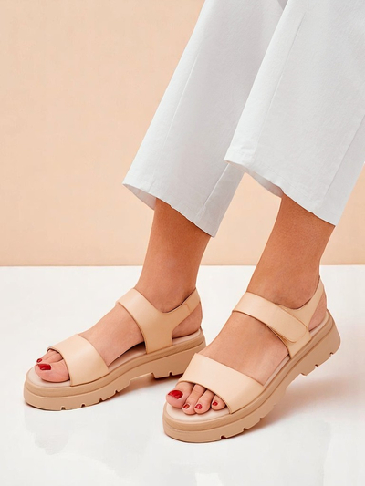 Royalfashion Дамски сандали с по-дебела подметка Otvanna