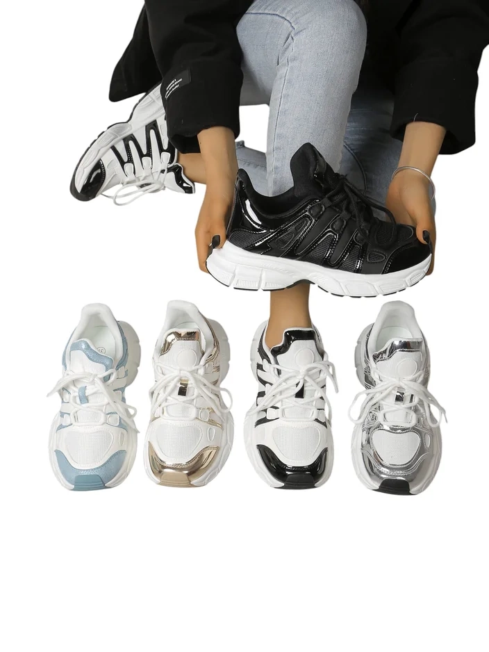 Спортни маратонки Royalfashion за жени на по-дебела подметка Loness