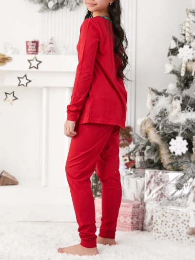 Royalfashion Коледни детски пижами с принт