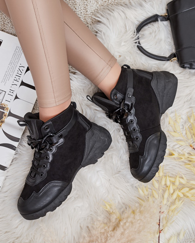 Royalfashion Дамски спортни високи маратонки Bullaro