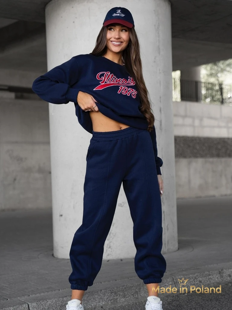 Памучен Дамски комплект спортен екип Win 1975