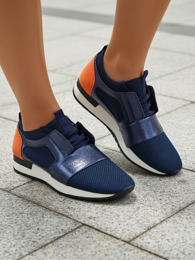 Vittoria Тъмносини Дамски Обувки от Екологична Кожа