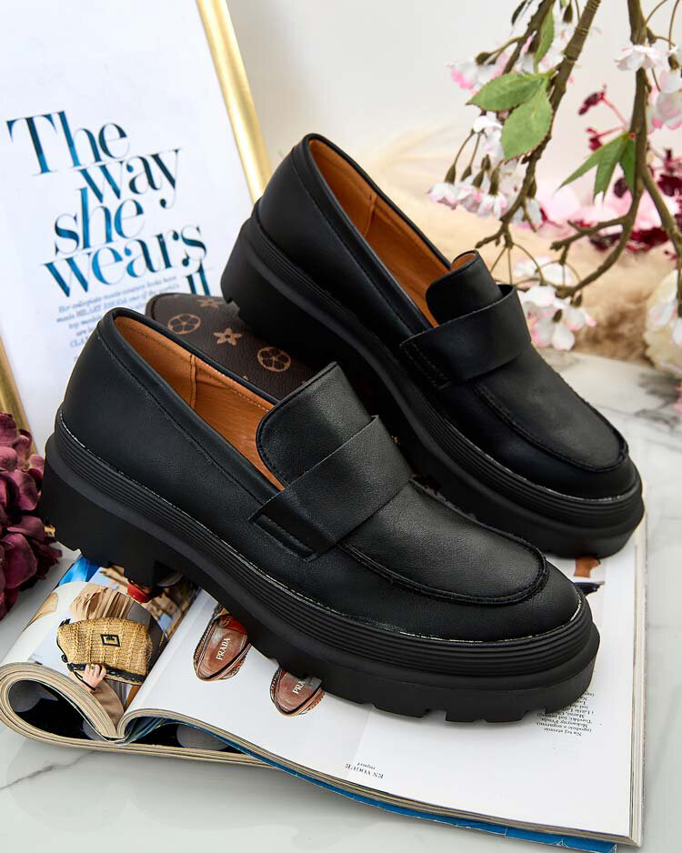 Elegante Nero – Дамски обувки от еко кожа