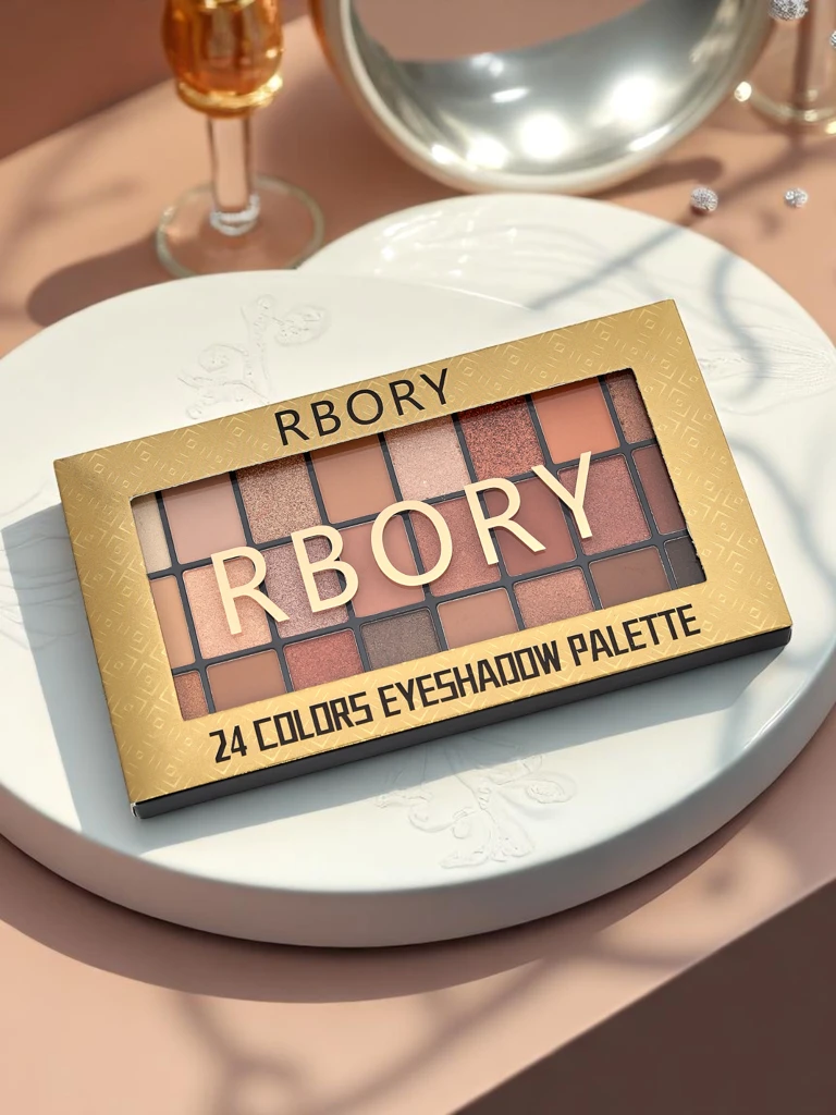 Палитра 24 сенки за очи – матови и брокатени Tea Mood