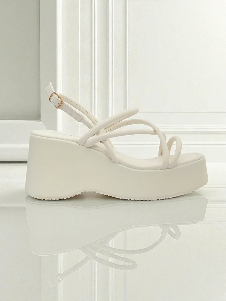 Royalfashion Дамски сандали на котурн Skyline Straps