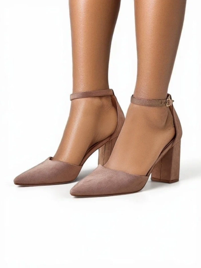 Royalfashion дамски помпи от еко велур Caldeno