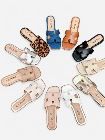 Royalfashion Женски сандали с плоска подметка Eval