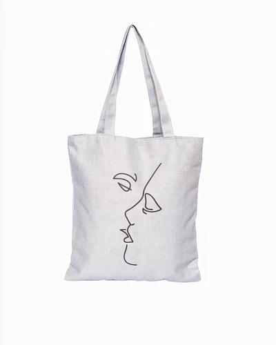 Royalfashion Тъканна чанта с печат