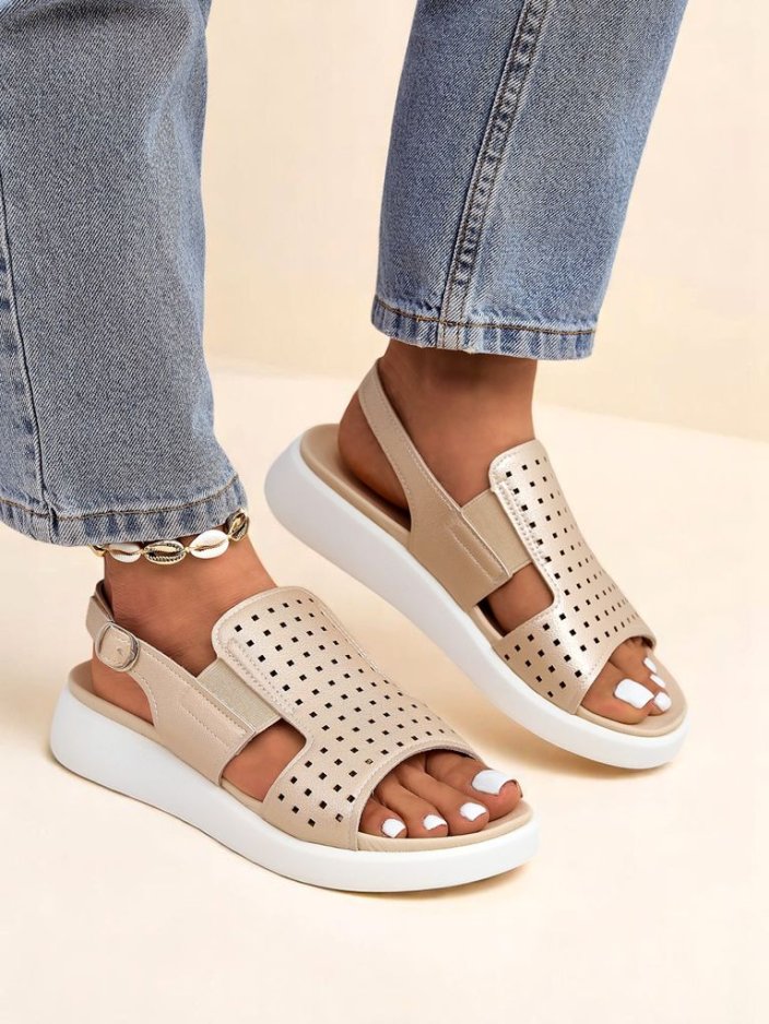 Royalfashion Дамски сандали на дебела подметка BreezyStep