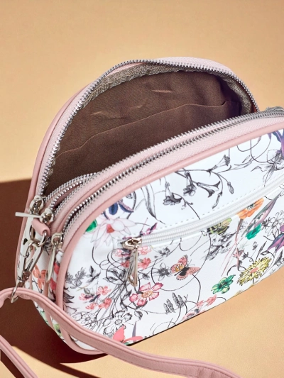 Royalfashion Малка дамска чанта от еко кожа Floriana