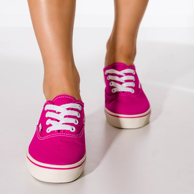 Fuksjowe damskie tenisówki typu trampki Lifeda - Obuwie