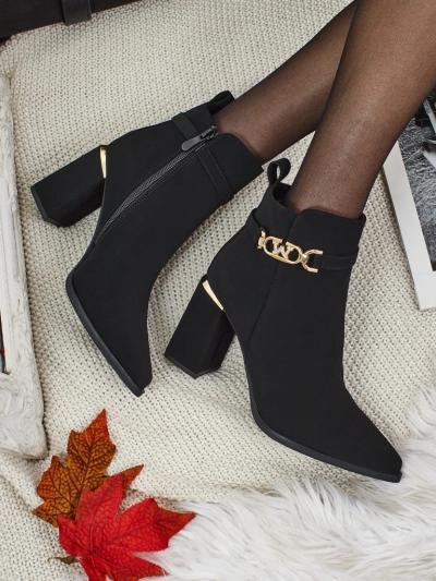 Дамски еко велурени боти на ток Ostirena