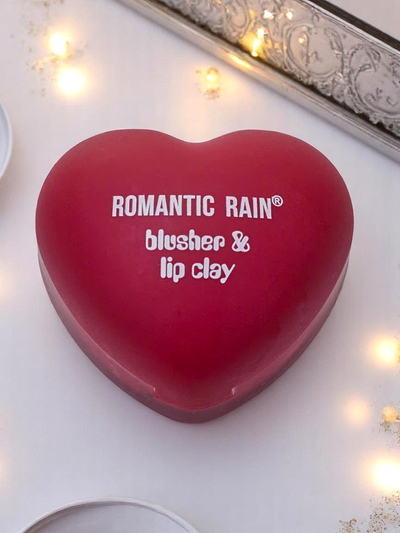 2-в-1 балсам за устни и руж за бузи в бурканче с формата на сърце RoseWood