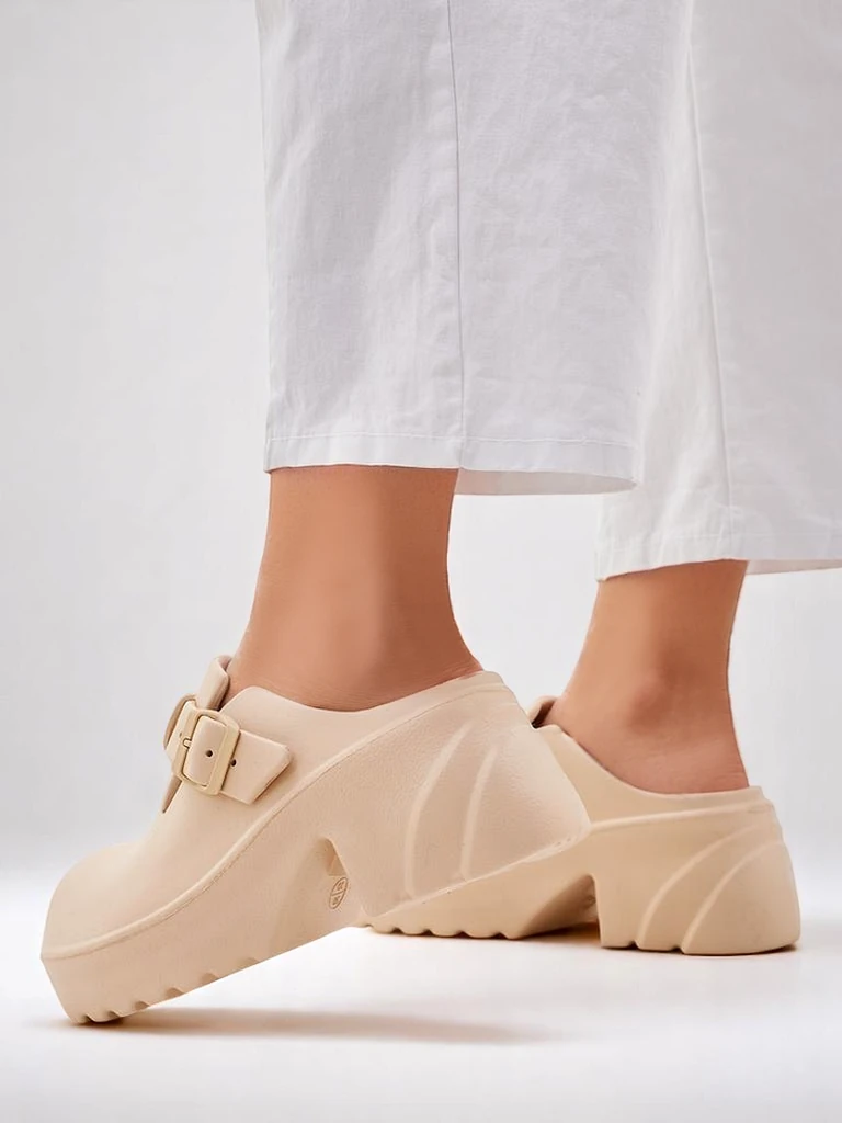 Royalfashion Жени гумени сандали на ток Voxones