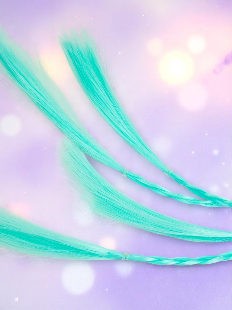 Royalfashion Прикрепящи се плитки на ластик