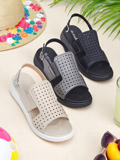 Royalfashion Дамски сандали на дебела подметка BreezyStep