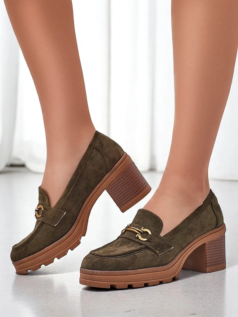 Royalfashion Дамски токчета мокасини Tollinge