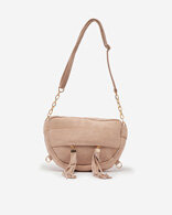 Royalfashion Дамска полукръгла малка чанта