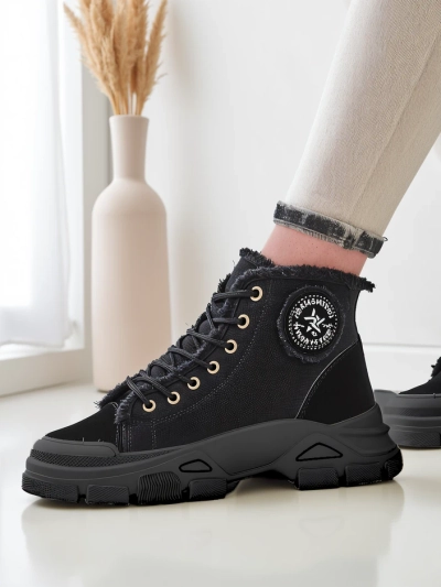 Royalfashion Високи дамски маратонки Hirrias