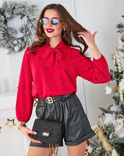 Royalfashion Дамска риза с камъни