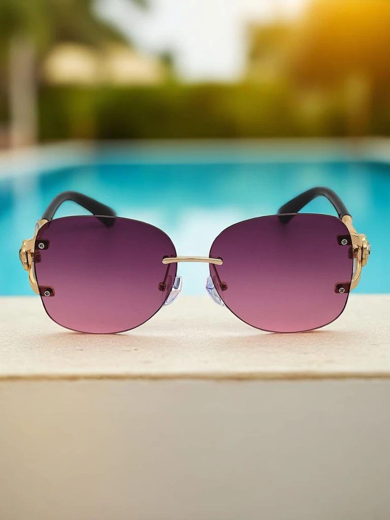 Royalfashion Слънчеви очила в стил муха Bee Chic