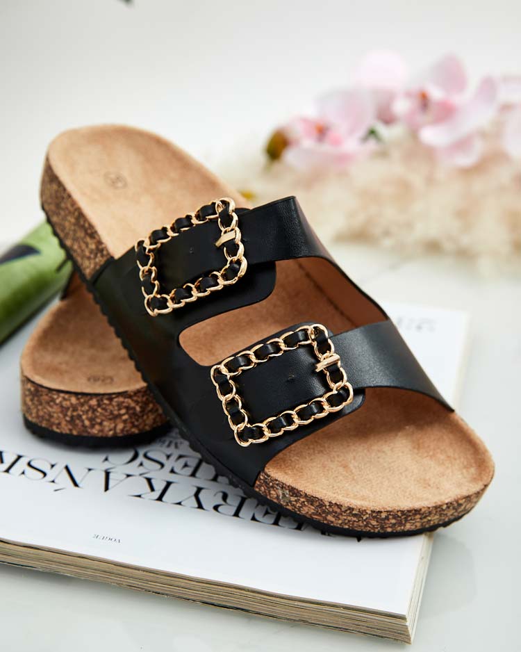 Royalfashion Дамски джапанки с катарами Monenas