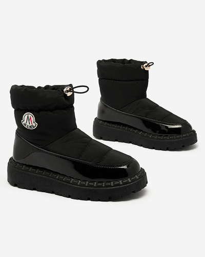 Royalfashion Дамски ботуши за сняг в черен цвят Ireda