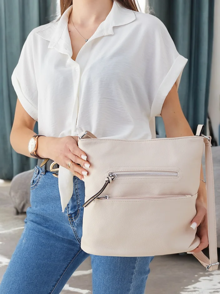 Royalfashion Дамска чанта малък размер, изработена от еко кожа