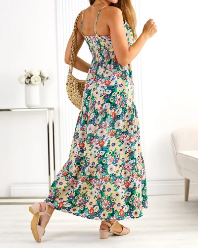 Royalfashion Памучна дамска миди рокля