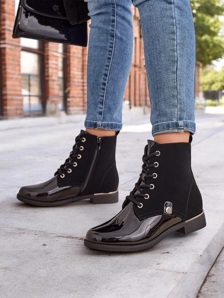 Дамски боти на връзки от Royalfashion Safalle