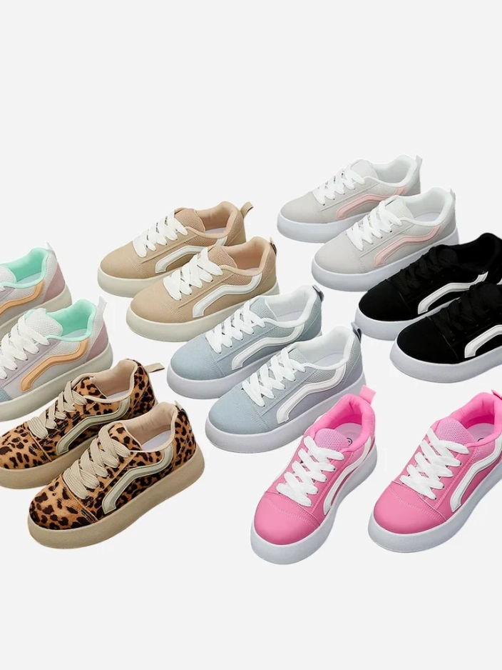 Royalfashion Дамски платформи спортни маратонки Ensis