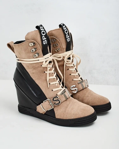 Royalfashion дамски ботуши Ronii на токчета