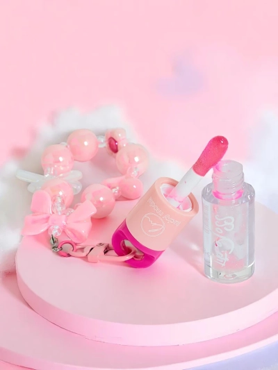 Блясък за устни за деца с гривна Безцветен