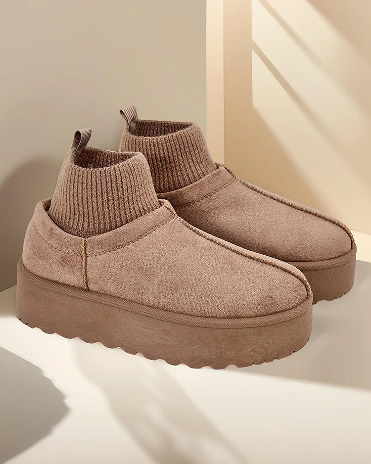 Royalfashion Къси дамски ботуши за сняг Vevello