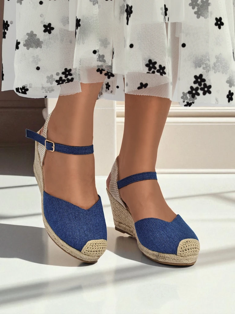 Royalfashion Дамски сандали на платформа Solara Еспадрили