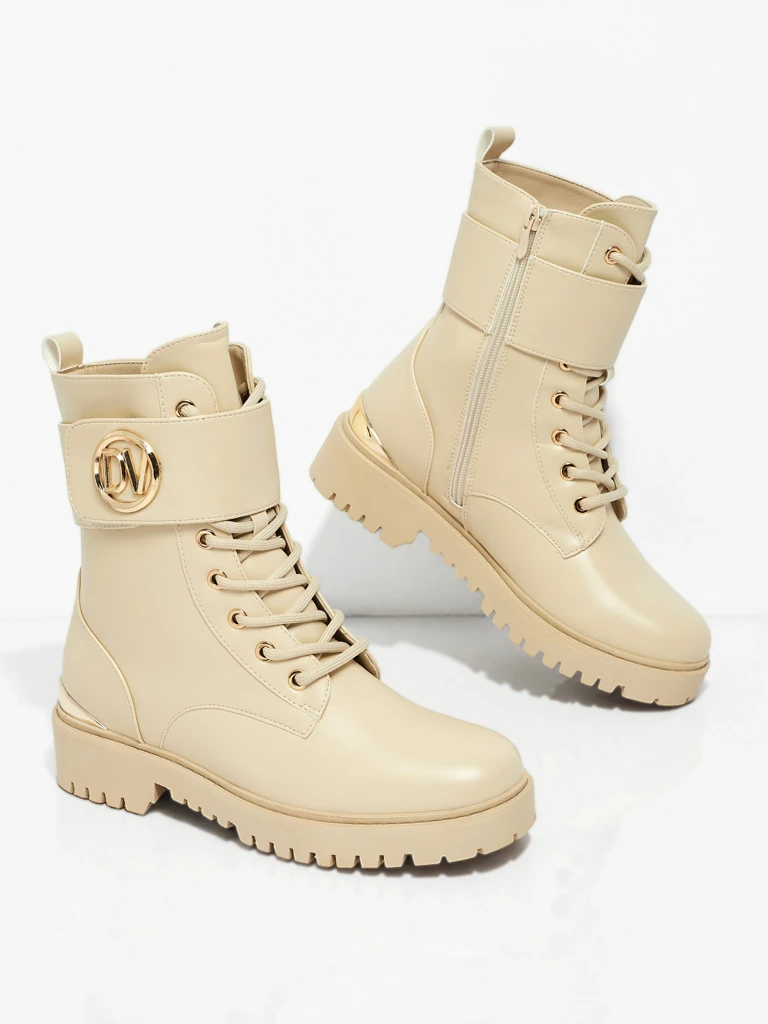 Дамски боти workery с декорации Lorice