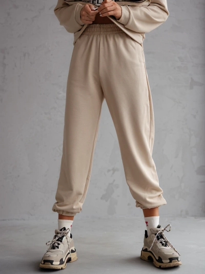 Royalfashion Дамски комплект от памучен тренировъчен екип