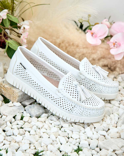 Royalfashion Дамски ажурни мокасини Molaffa