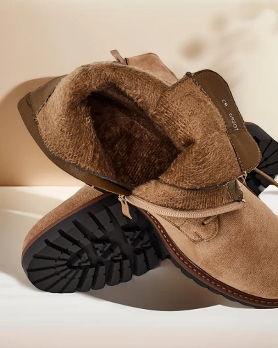 Дамски ботуши с връзки Royalfashion Gosop